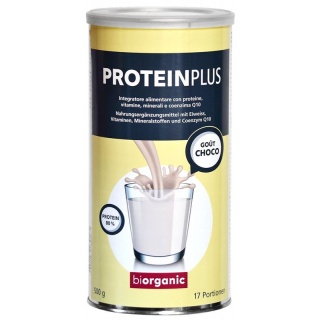 Biorganic Protein plus choco deutsch/französisch Ds 500 g